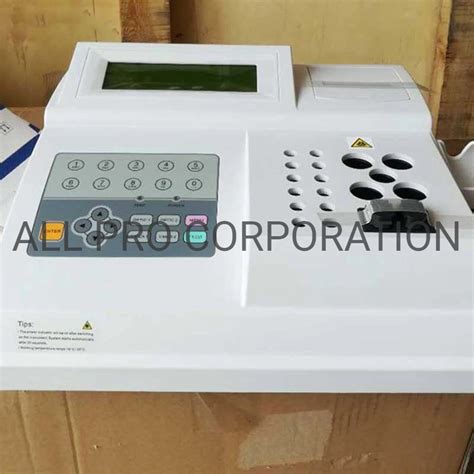 Coa Clinical Medical Analyzer Portable Semi Auto Blood Coagulation