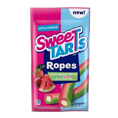 Sweetarts Ropes Watermelon Berry Collision 125oz Nimbus Imports