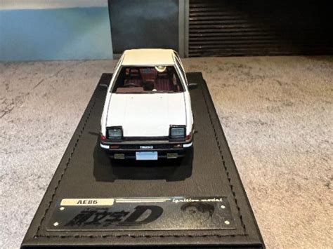 Ig Initial D Toyota Sprinter Trueno Dr Gt Apex Ae White