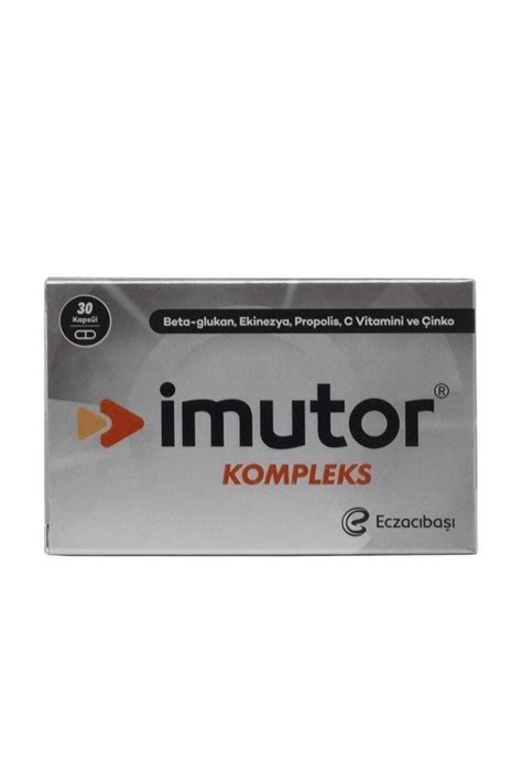 Imutor Kompleks Beta Glukan 30 Kapsül