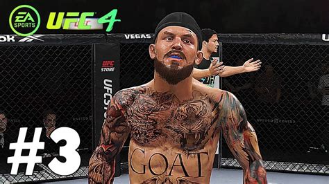 Road To The G O A T 3 🐐 Higher Difficulty Ea Sports Ufc 4 Career