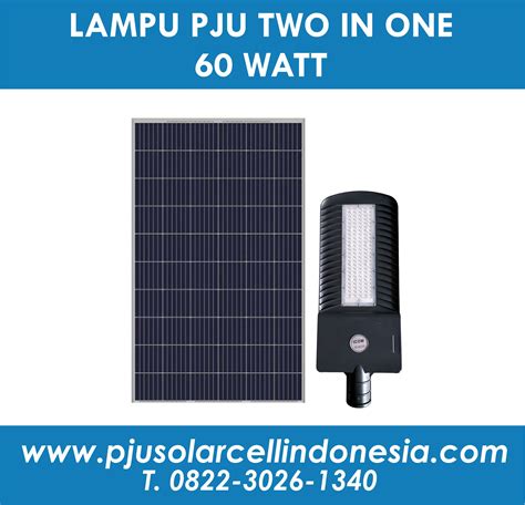 Lampu Pju Led Osram Watt Pju Solar Cell Indonesia