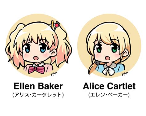 Safebooru 2girls O Alice Cartelet Blonde Hair Blue Eyes Blush