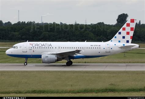 9A-CTG | Airbus A319-112 | Croatia Airlines | ErezS | JetPhotos