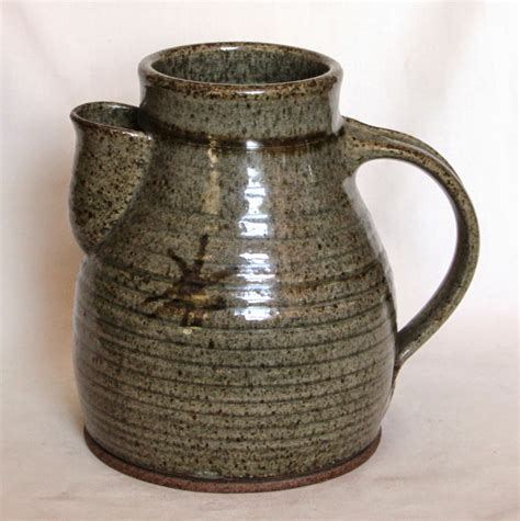 Curio Gifts: Large Studio Pottery Stoneware Jug