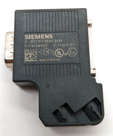 Siemens Profibus Busconnector 6es7972 0ba42 0xa0 6es7 972 0ba42 0xa0 Ebay