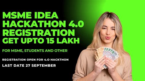 How To Apply For Msme Idea Hackathon Msme Idea Hackathon