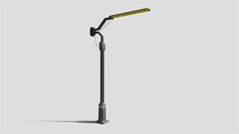 Cyberpunk Street Lamp Buy Royalty Free D Model By Kambur C