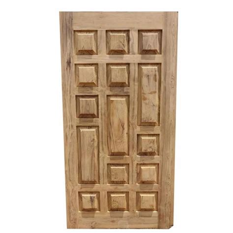 Interior Burma Teak Wooden Door For Home At 14500 Piece In Hyderabad