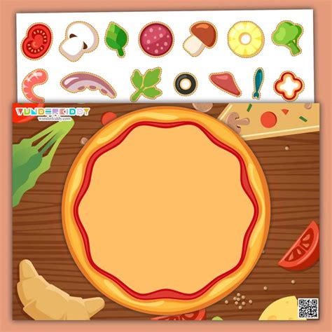 Pizza Configurator Game Printable Template