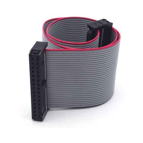 30 Pin Flat Ribbon Cable 254mm Connector Ecocables