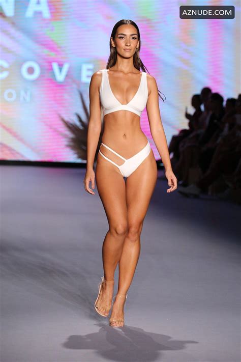 Priscilla Ricart Sexy Shows Off Her Fit Body At The Oh Polly Bikini Show In Miami Aznude