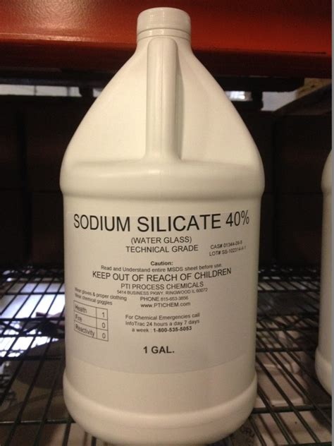 Sodium Silicate 40 Water Glass 1 Gallon