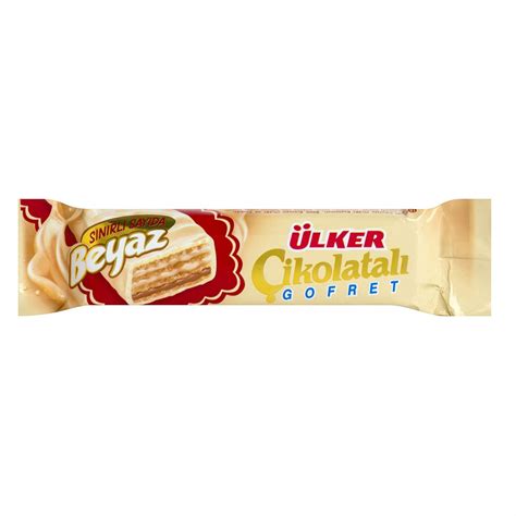 Ülker Beyaz Çikolatalı Gofret 35 gr Onur Market