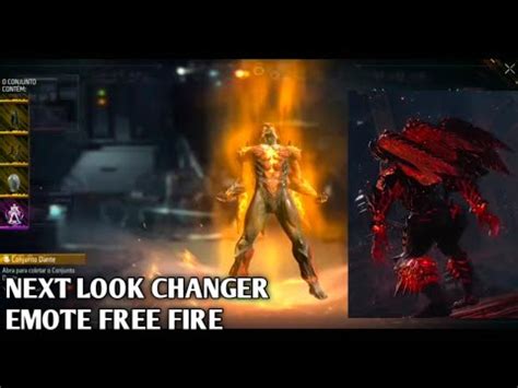 Next Look Changeremote Free Fire New Look Changer Emote Free Fire X