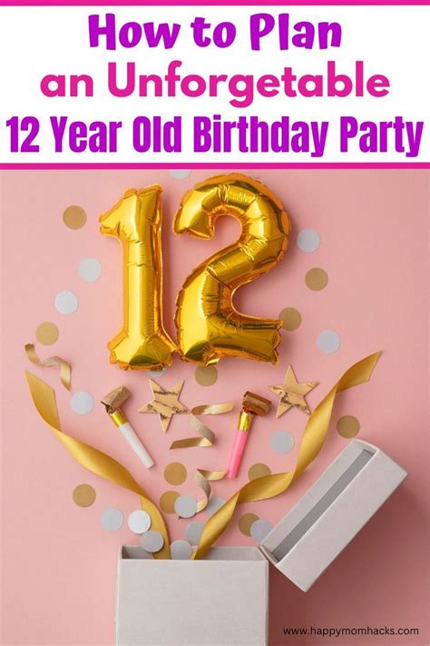 57 Easy 12 Year Old Birthday Party Ideas To Wow Tweens Artofit