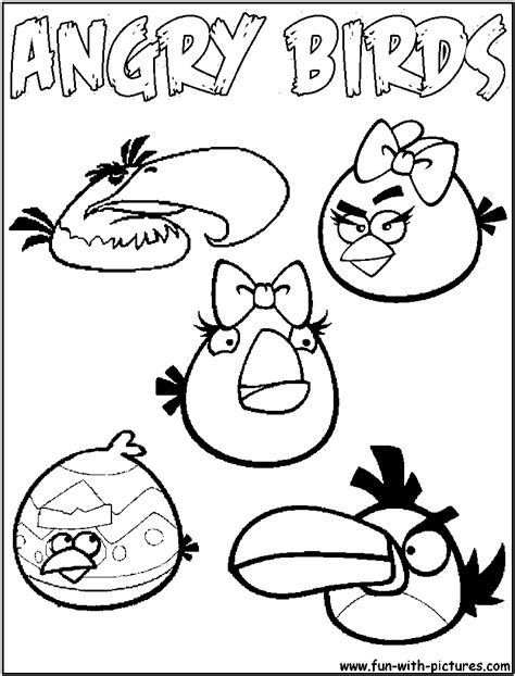 Angry Birds 25127 Cartoons Free Printable Coloring Pages