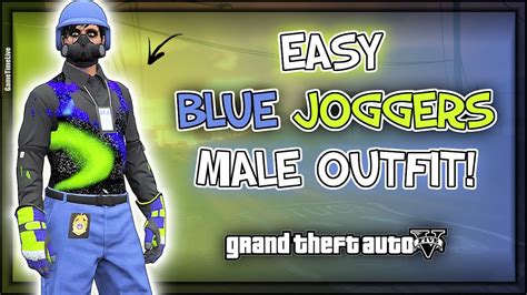 Gta I Easy Blue Joggers Male Outfit Transfer Glitch Patch