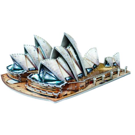 Sydney Opera House Wrebbit 3D Jigsaw Puzzle By Puzzle Master Instock