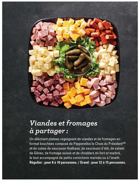 Provigo Catalogue Le Plateau Parfait