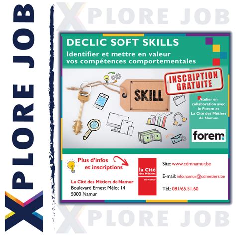 Atelier Declic Soft Skills Identifier Et Mettre En Valeur Vos