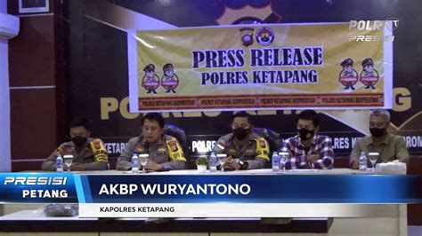 Polres Ketapang Ungkap Kasus Pembunuhan Di Kecamatan Sandai Video