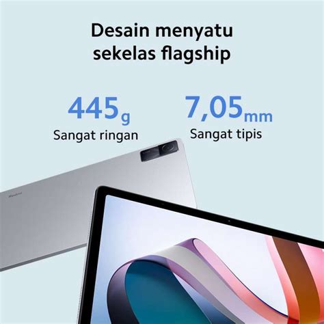 Promo Xiaomi Official Redmi Pad 6 128GB MediaTek Helio G99 Kamera 8MP