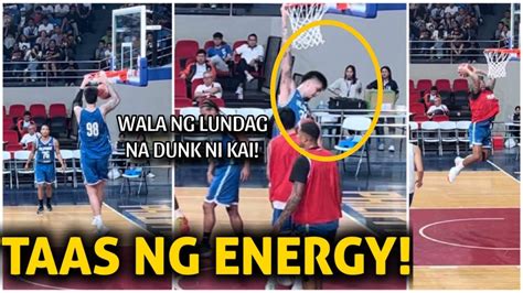 Kai Sotto Brownlee Dwight Ramos NAGPAKITANG GILAS Sa Open PRACTICE Ng