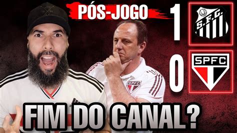 P S Jogo Santos X S O Paulo Fim Do Canal Teclas Daniel Spfc De