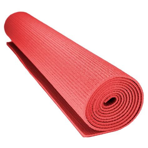 Red Yoga Mat Lite Yoga Mala