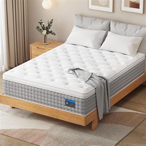 Amazon Bedstory King Size Mattress Inch Innerspring Hybrid