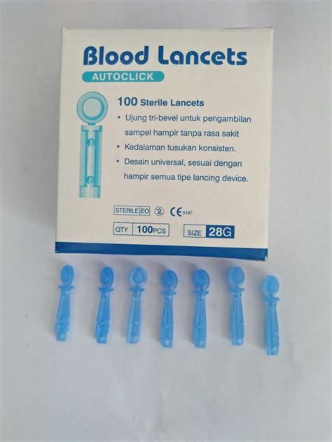 Blood Lancet G Onemed Isi Pcs Lazada Indonesia