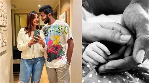 Jasprit Bumrah And Sanjana Ganesan Blessed With A Baby Boy Name Son