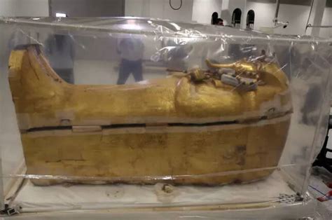 After 3 300 Years King Tut S Coffin Has Been Removed From His Tomb For