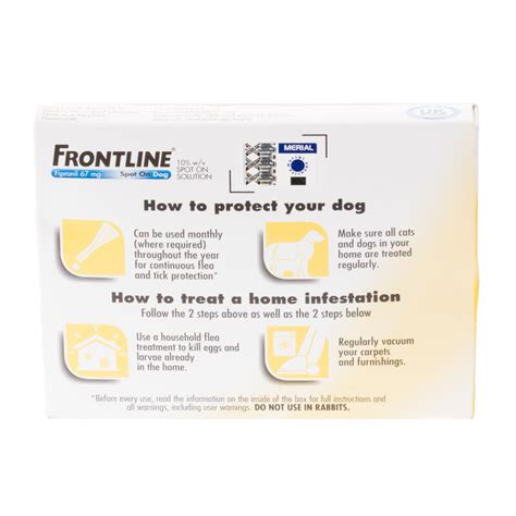 Frontline Spot-On For Dog - 10kg And Less - Pets - £14.88 | Chemist Direct