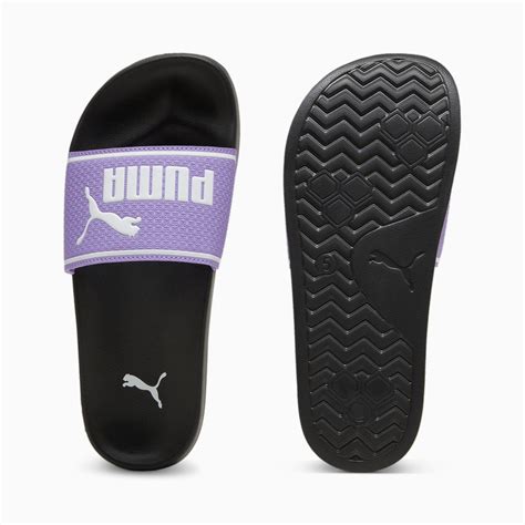 Leadcat Unisex Slides Lavender Alert Puma White Puma Black Puma