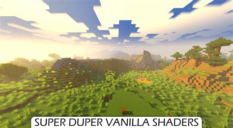 How To Install The Super Duper Vanilla Shaders Shaders In Minecraft