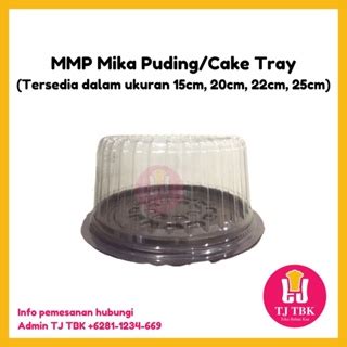 Jual Mmp Mika Puding Cake Tray Uk Cm Cm Cm Dan Cm Bulat