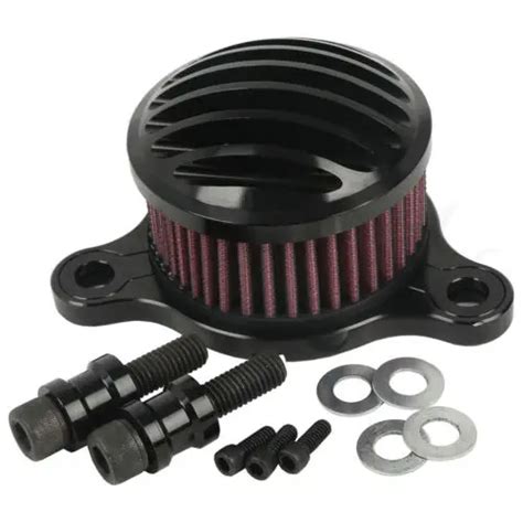 Black Air Cleaner Intake Filter System For Harley Sportster 48 72 Xl883