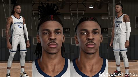 Nba K Ja Morant Cyberface And Hair Update By Igo Inge