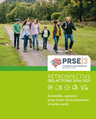 Bilan du PRSE3 rétrospective des actions 2016 2021 Plan Régional