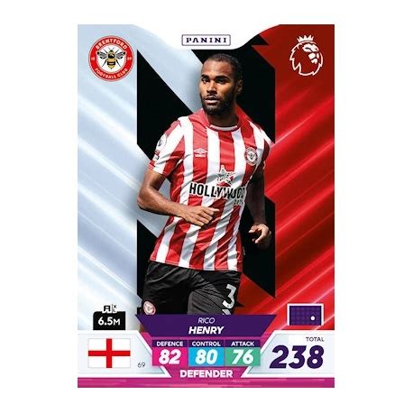 Comprar Cromo Rico Henry Brentford Cromos Adrenalyn XL Premier League