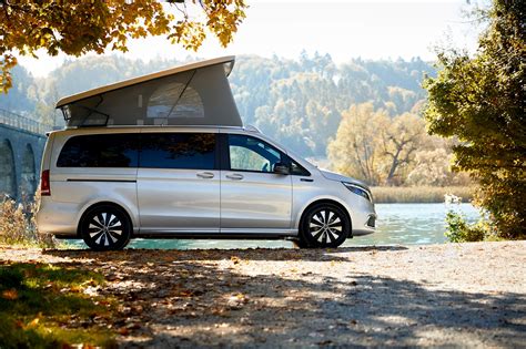 Mercedes-Benz unveils camper version of the EQV for an electric 'van ...