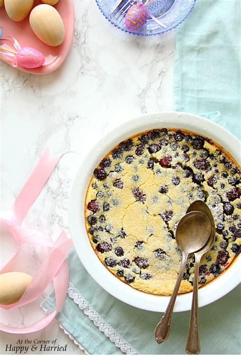 Blueberry And Blackberry Clafoutis