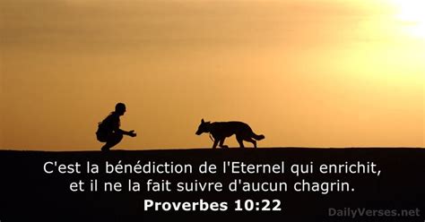 23 août 2022 Verset Biblique du Jour Proverbes 10 22 DailyVerses net