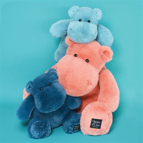 Histoire D Ours Peluche Hippopotame Terracota Cm