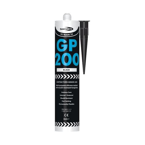 Multi Purpose Silicone Sealantblack Rainline