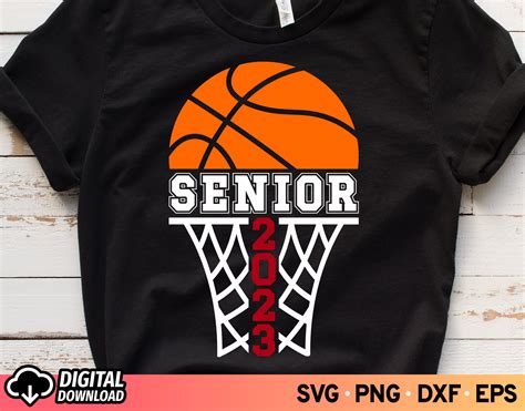 Basketball Senior 2023 Svg Senior Basketball Mom Shirt Svg Etsy