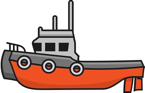 Tugboat 36644131 Vector Art At Vecteezy