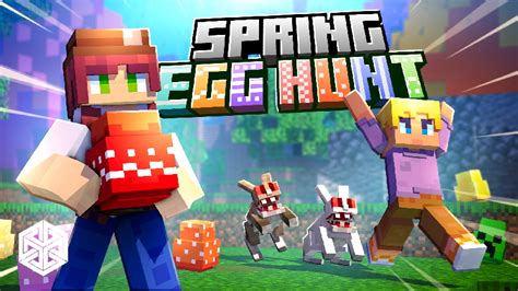 Spring Egg Hunt By Yeggs Minecraft Marketplace Map Minecraft Bedrock Marketplace Explorer